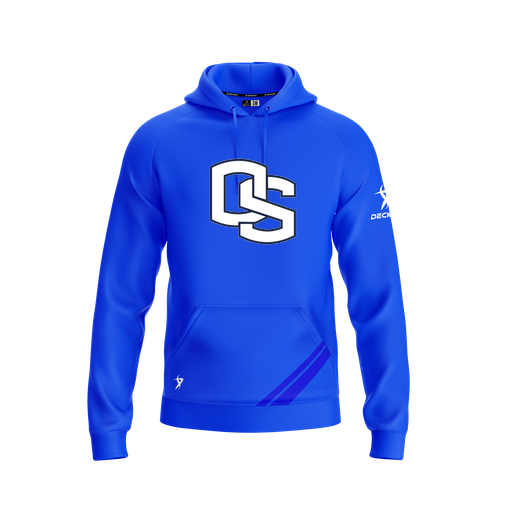[FOLHSMRY-YXS-LOGO2] Decker Summit Hoodie (Youth XS, Royal, Logo 2)