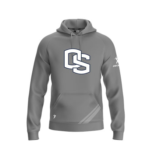 [FOLHSMGY-YXS-LOGO2] Decker Summit Hoodie (Youth XS, Gray, Logo 2)