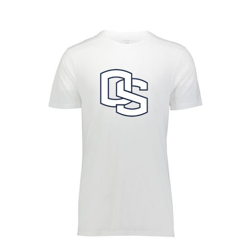 [FTSCUBWH-YS-LOGO2] Decker Youth Tri-Blend T-Shirt - Short Sleeve (Youth S, White, Logo 2)