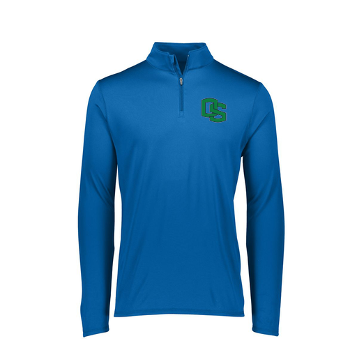 [FTLQFLRY-FAXS-LOGO3] Decker Women's Flex-Lite 1/4 Zip Shirt (Female Adult XS, Royal, Logo 3)