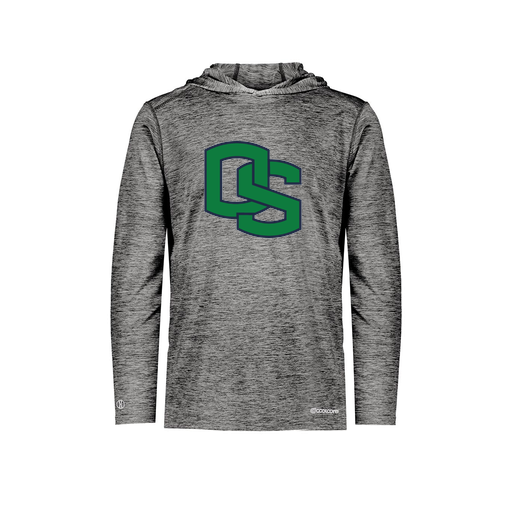 [FOLHCGBK-AS-LOGO3] Decker Men's Charge Hoodie (Adult S, Black, Logo 3)