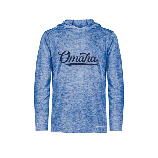 [FOLHCGRY-AS-LOGO1] Decker Men's Charge Hoodie (Adult S, Royal, Logo 1)