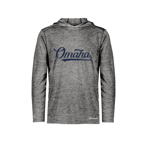 [FOLHCGBK-YS-LOGO1] Decker Youth Charge Hoodie (Youth S, Black, Logo 1)