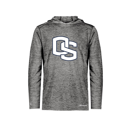 [FOLHCGBK-YS-LOGO2] Decker Youth Charge Hoodie (Youth S, Black, Logo 2)